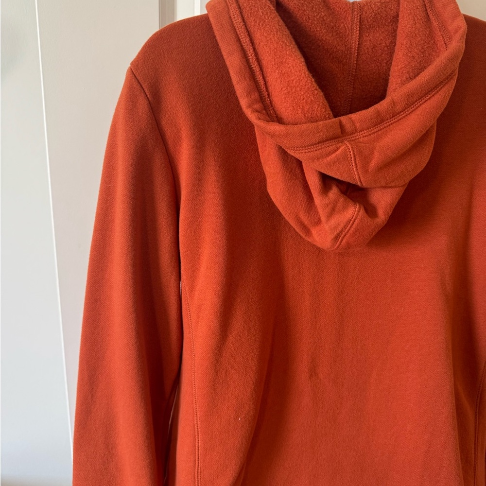 Tek Gear Burnt Orange Fleece Zip-Up - Picture 7 of 8